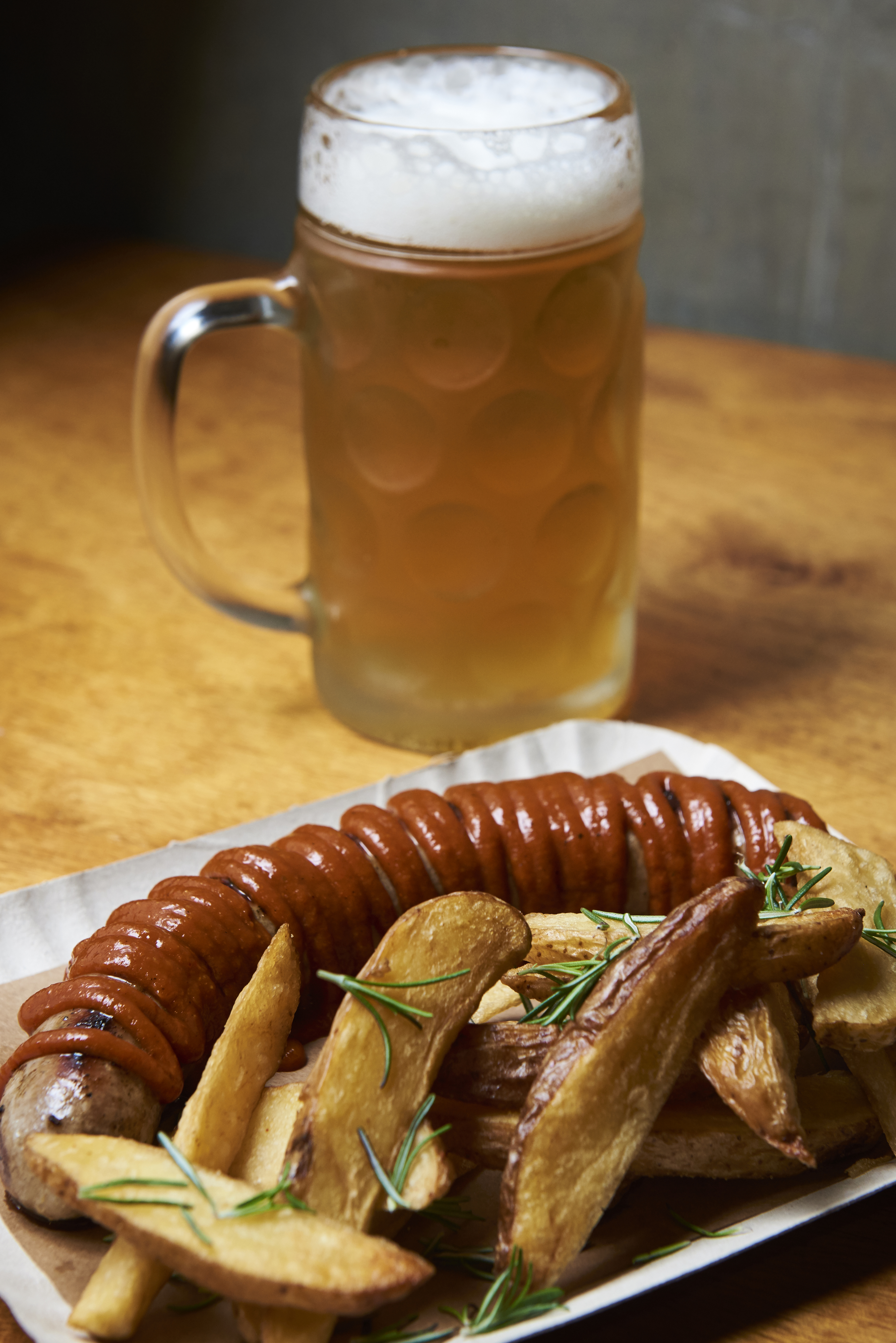 Currywurst: carro-chefe