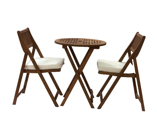 <p style="font-weight:400;text-align:justify;">Conjunto de Mesa e Cadeira dobr&aacute;vel Juquehy Cru&nbsp;<b>De:</b><span>&nbsp;</span>R$ 799,90&nbsp;<span>&nbsp;</span><b>Por:</b><span>&nbsp;</span>R$ 499,90</p>