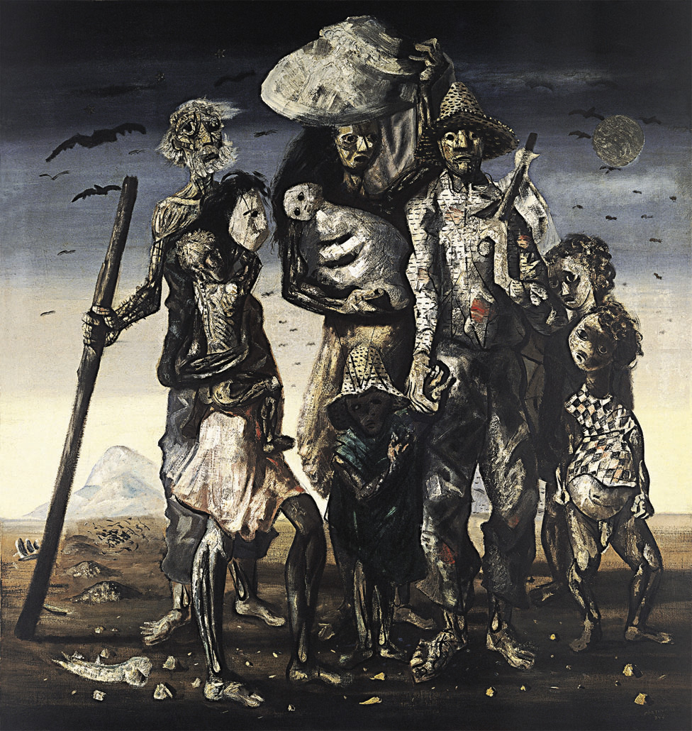 Obra <em>Os Retirantes</em>, de Candido Portinari.