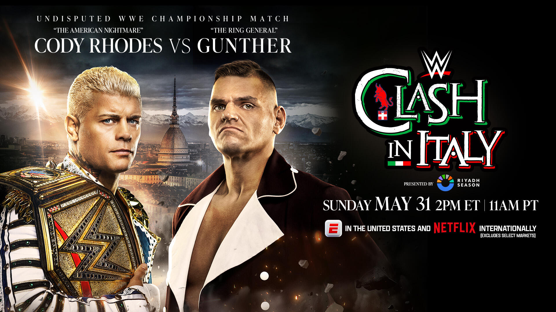 WWE's Clash in Italy: ESPN's Exclusive Matches Revealed! (2026)