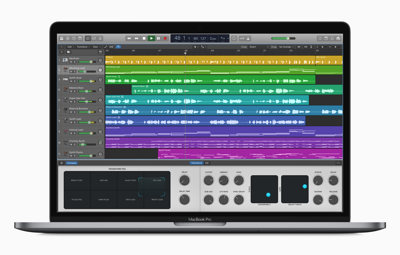 You can easily get to it by opening the ' . Logic Pro X S Latest Update Turns The Touch Bar Into A Piano And Drum Set Techcrunch