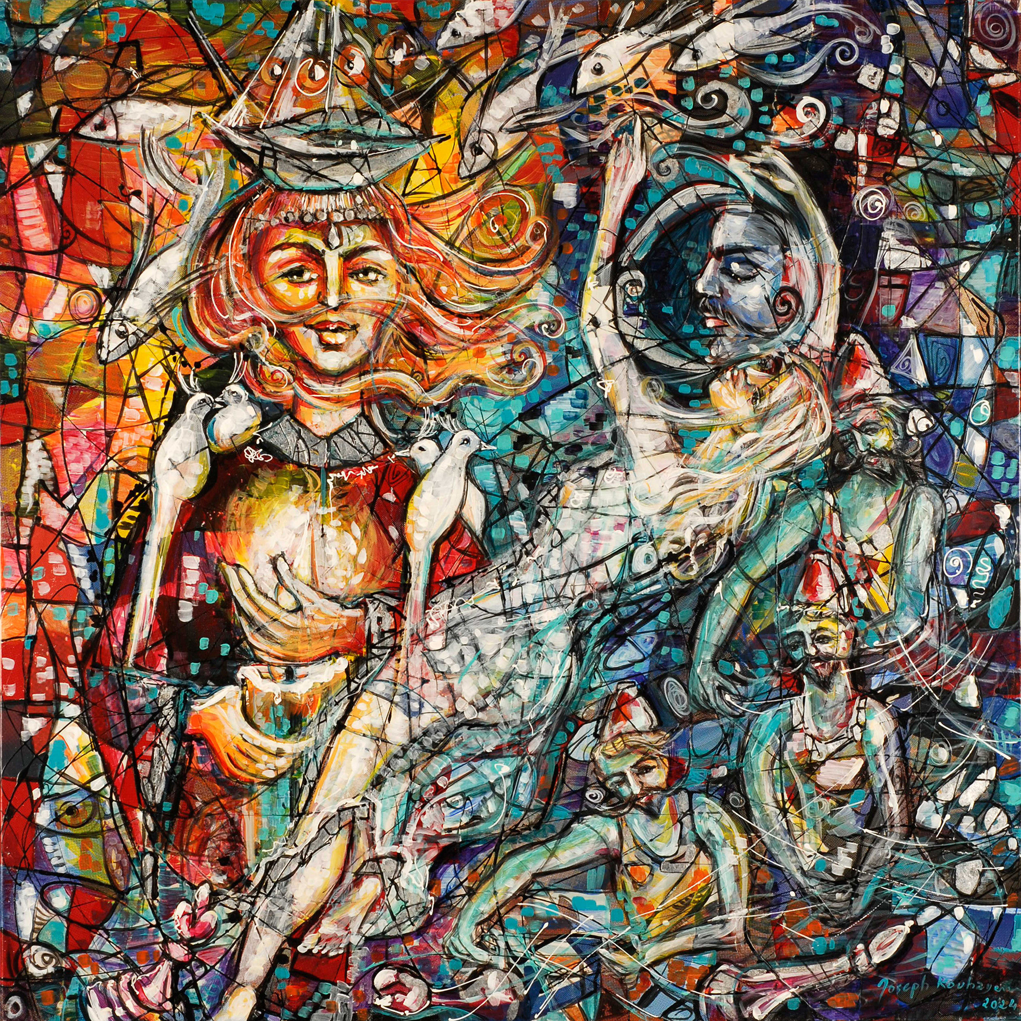 Joseph Rouhayem — Kissing the Horizon — 2024