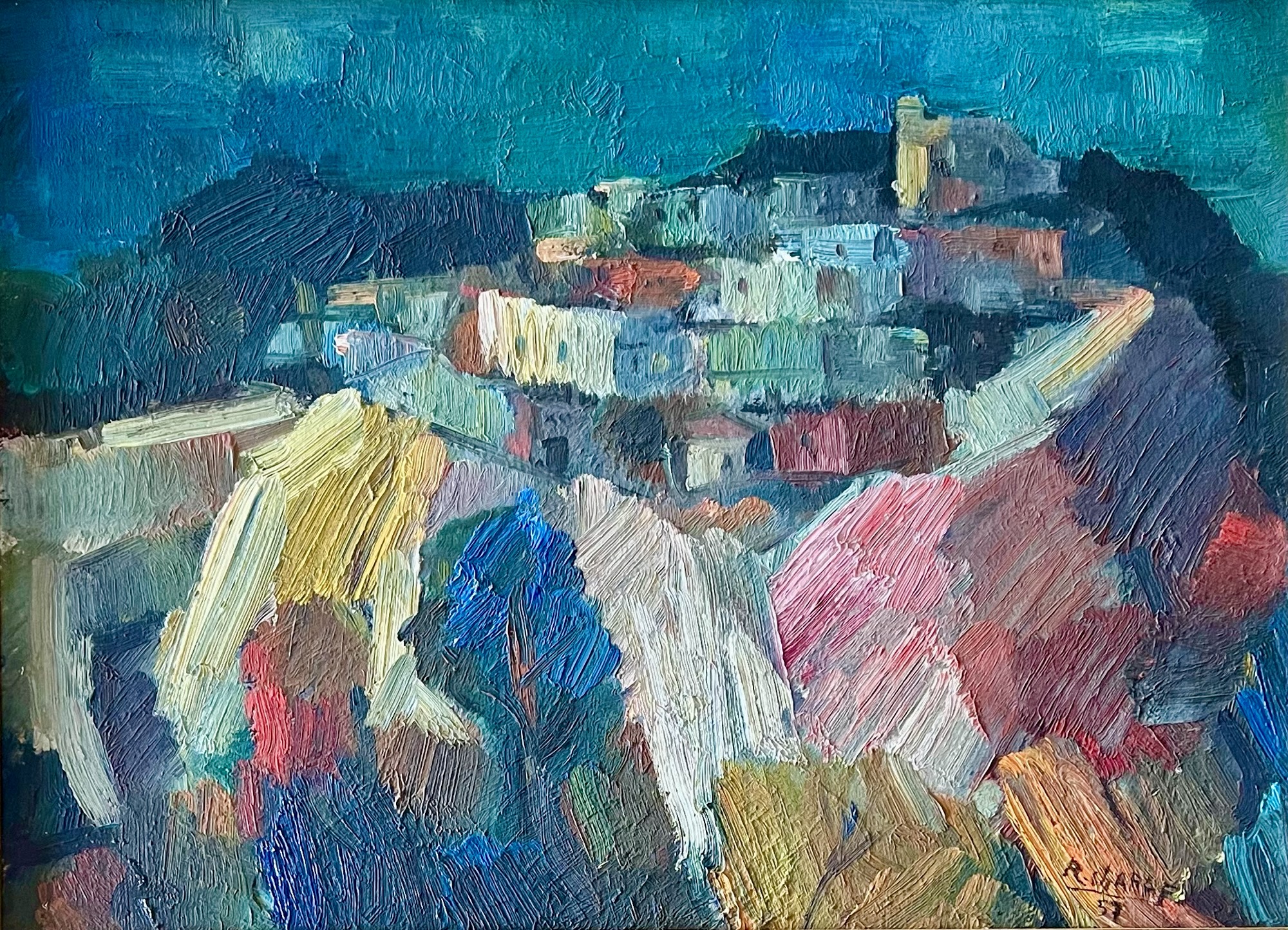 Rafic Charaf — Untitled — 1957