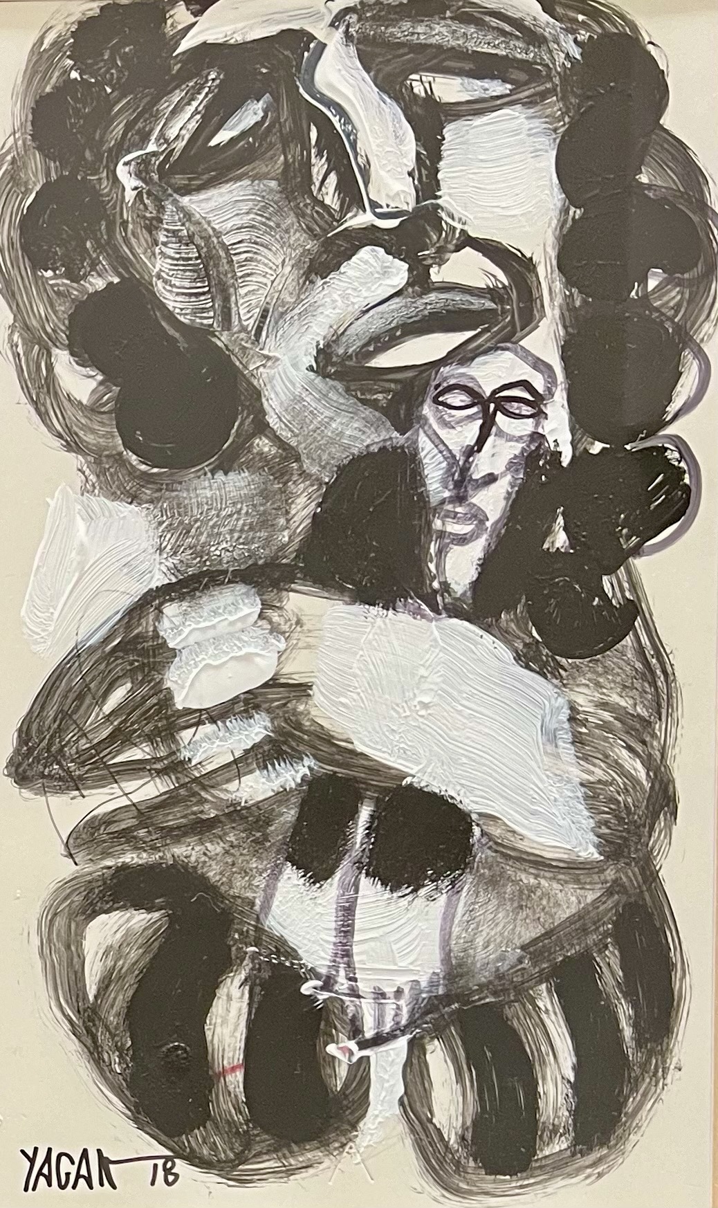 Saad Yagan — Untitled — 2018