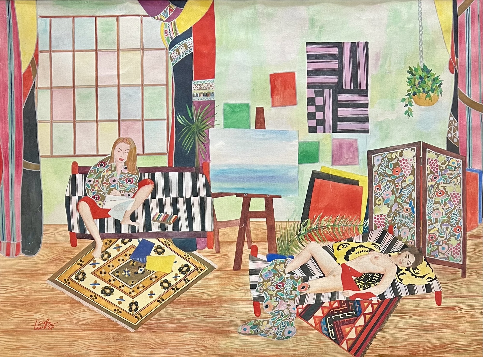 Mahmoud Safa — Untitled — 1987