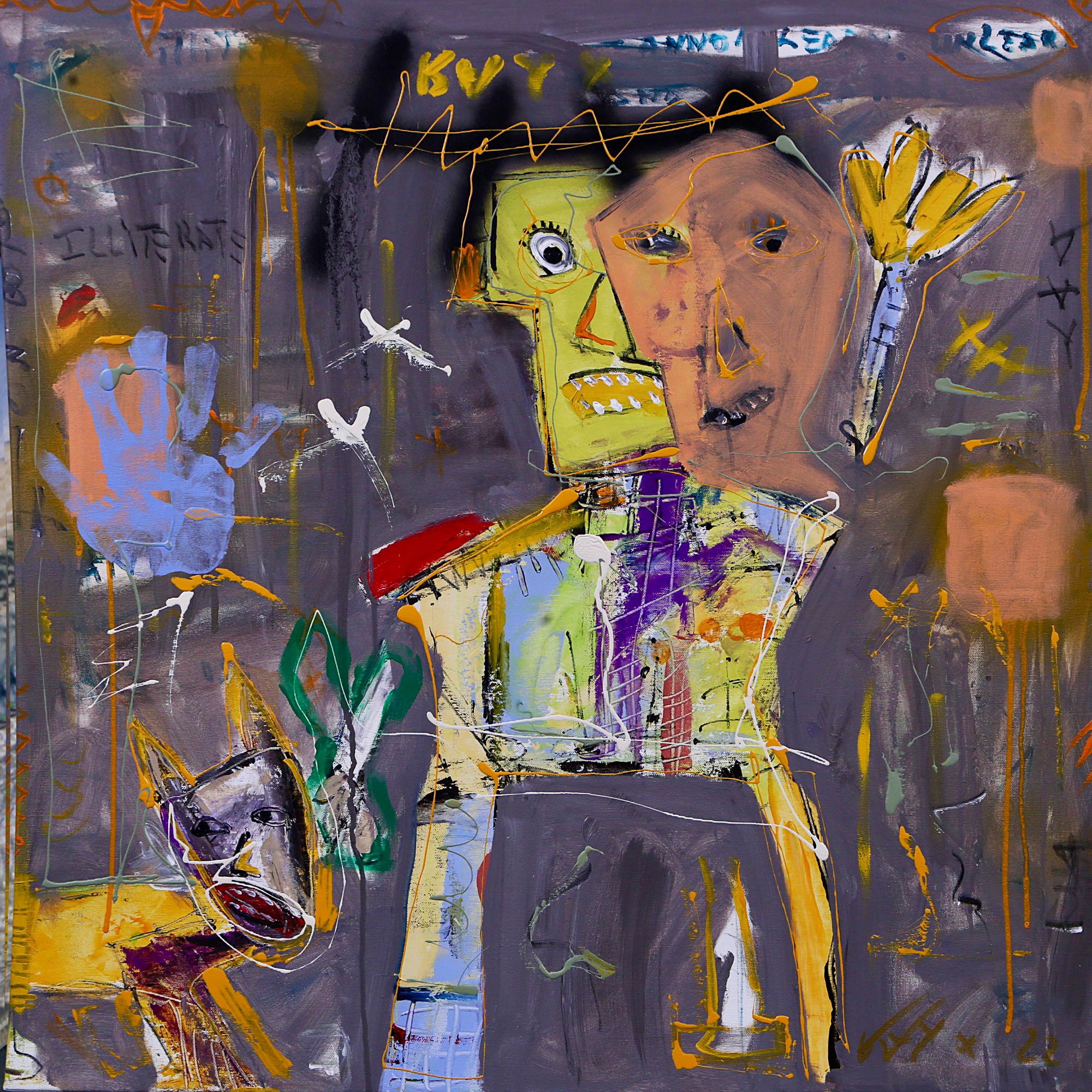 George Rouhana — Illiterate