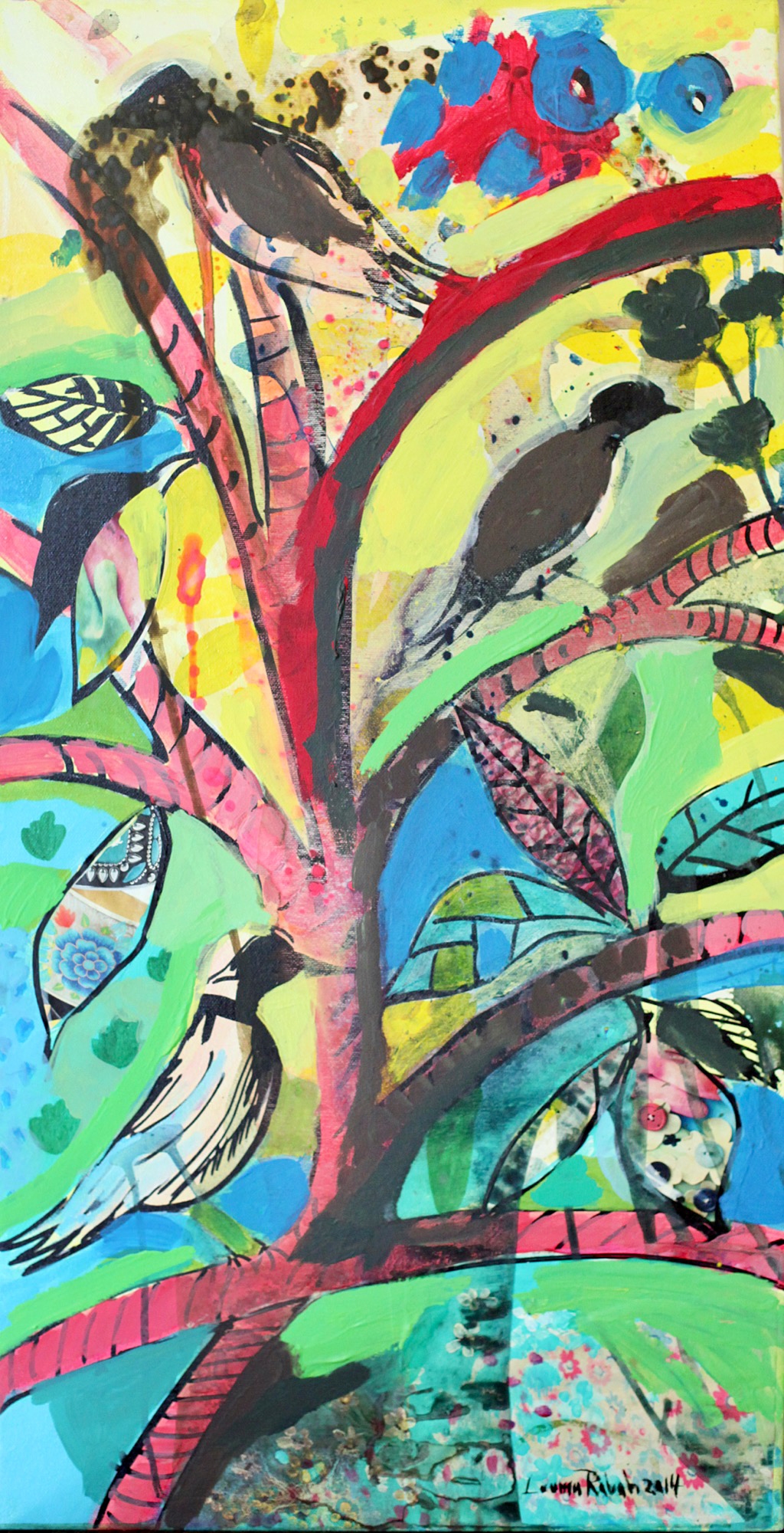 Louma Rabah — Birds — 2014
