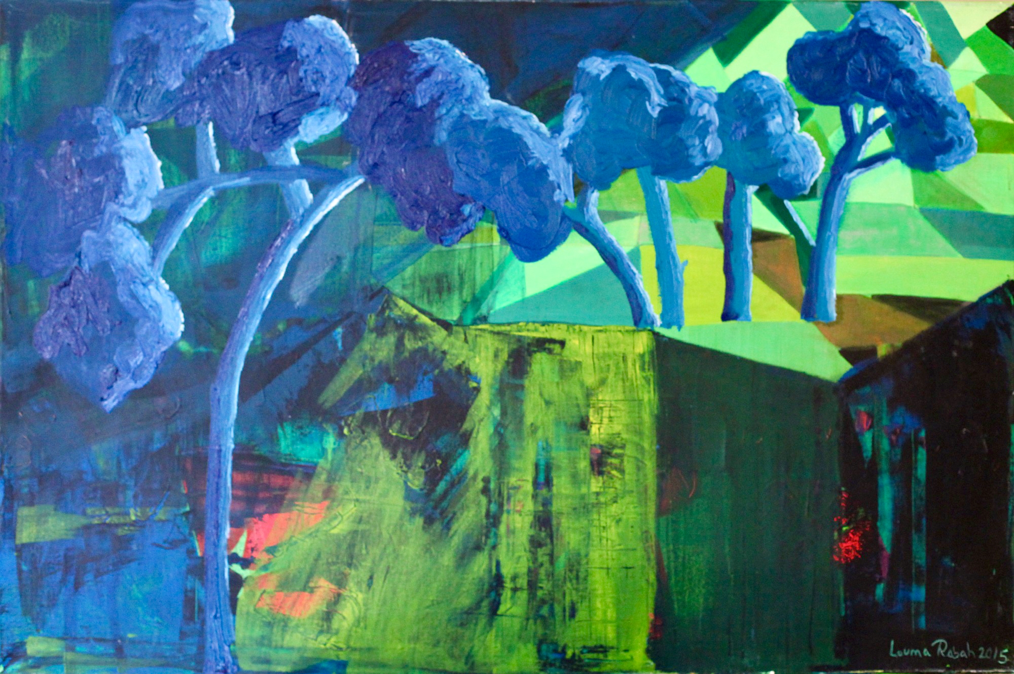 Louma Rabah — Pinetrees Forest — 2015