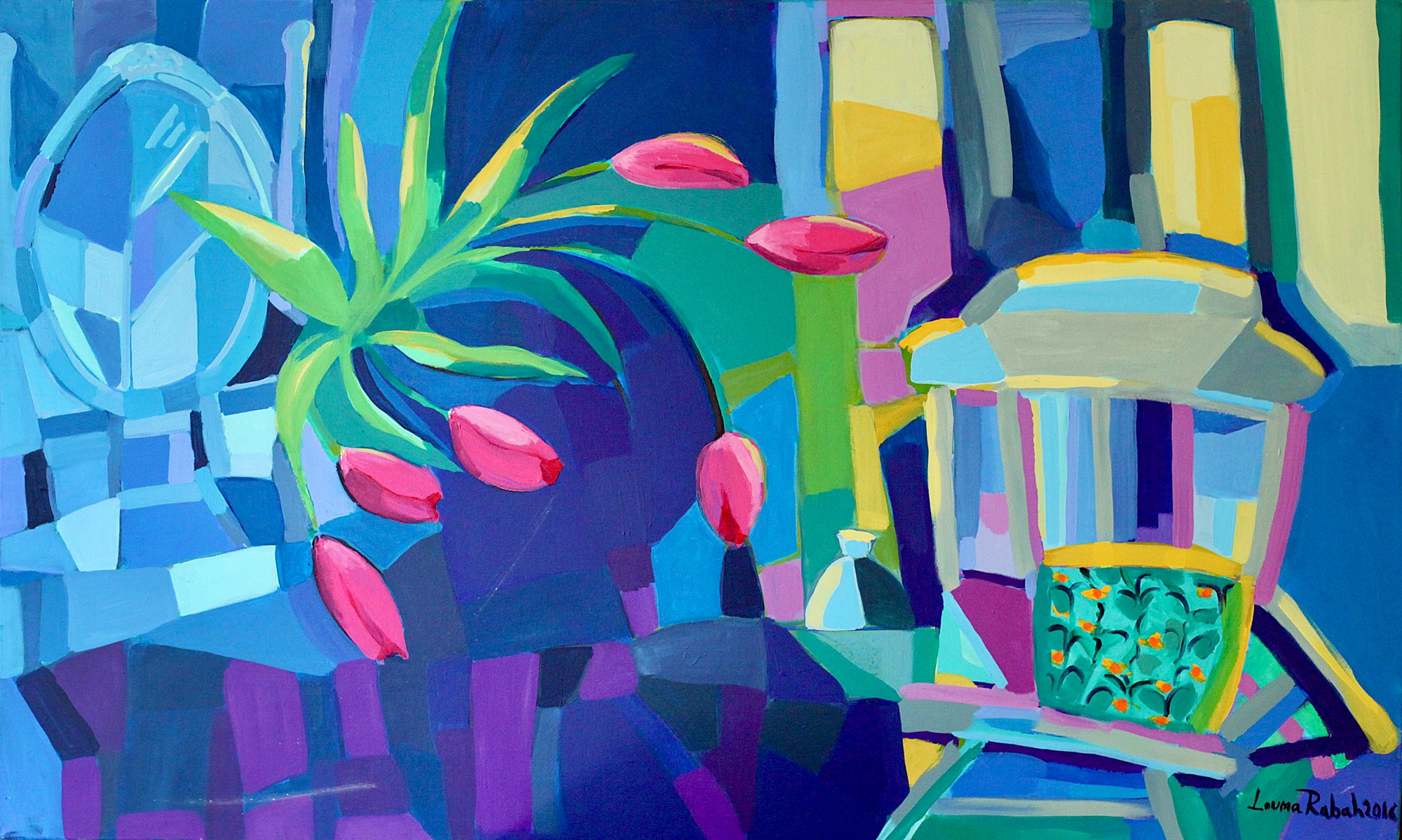 Louma Rabah — Tulips — 2016