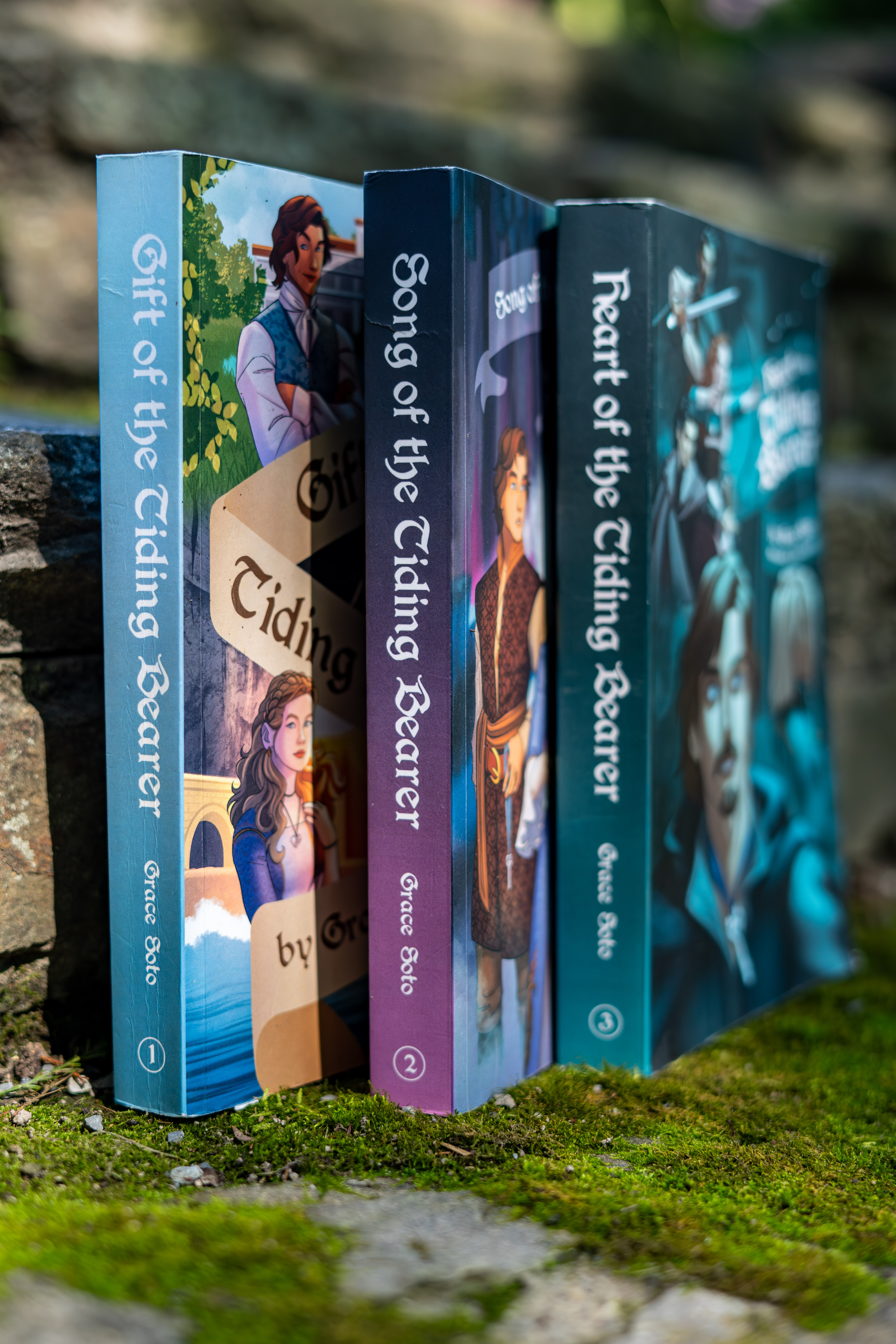 The Tiding Bearer Trilogy - Complete, signed