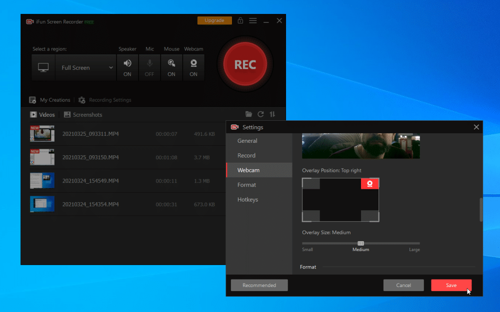 Our editors independently research, test, and recommend the best. iFun Screen Recorder 1.0 gives Windows users a fully