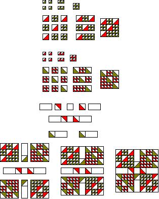 Iowa state quilt pattern