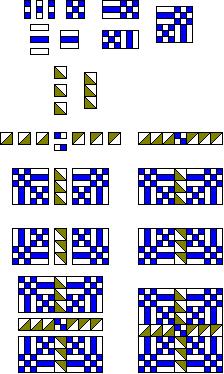Nebraska State Quilt Pattern Block