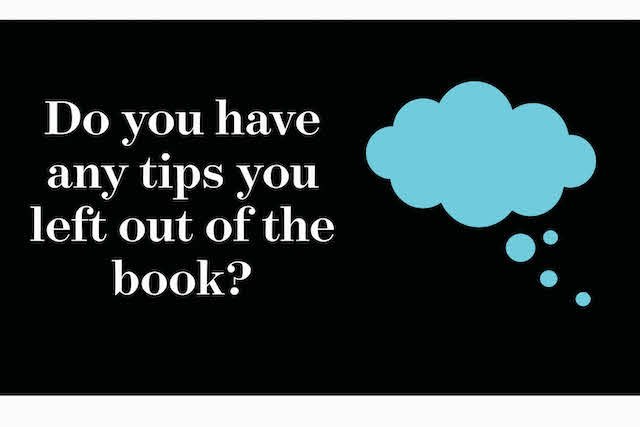 Did you leave any tips out of "I Hate Reading"