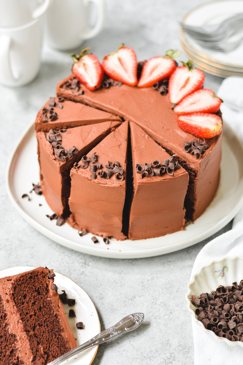 classic chocolate cake - bethcakes.com