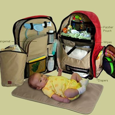 Okkatots Travel Baby Depot Bag And Backpack Diaper Bag