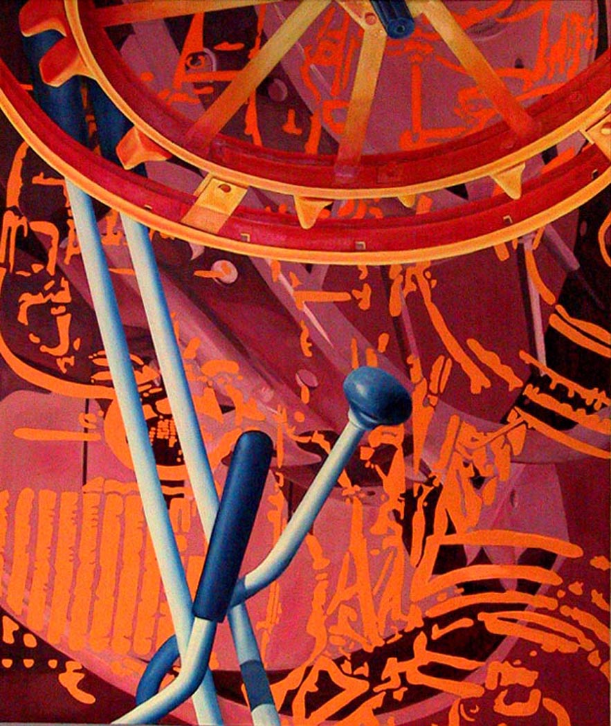 Antique Tractor by Beth Pederson