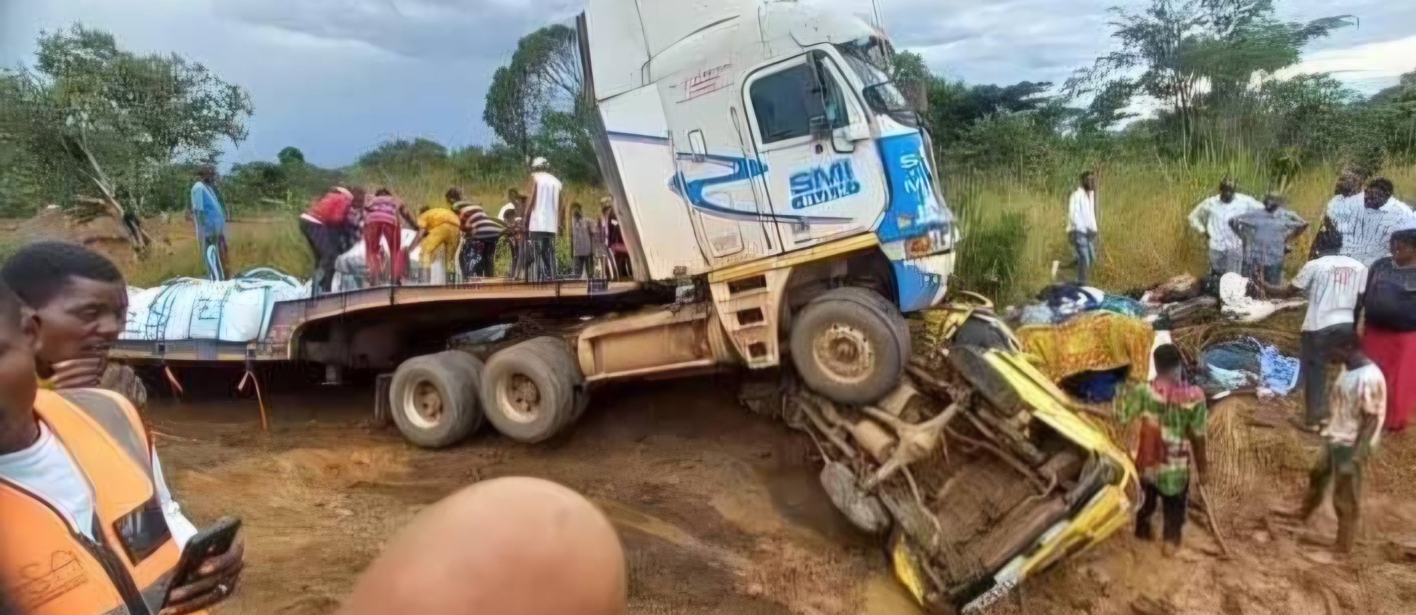 RDC : le bilan de l’accident sur l’axe Lubumbashi-Likasi passe de 5 à 22 morts