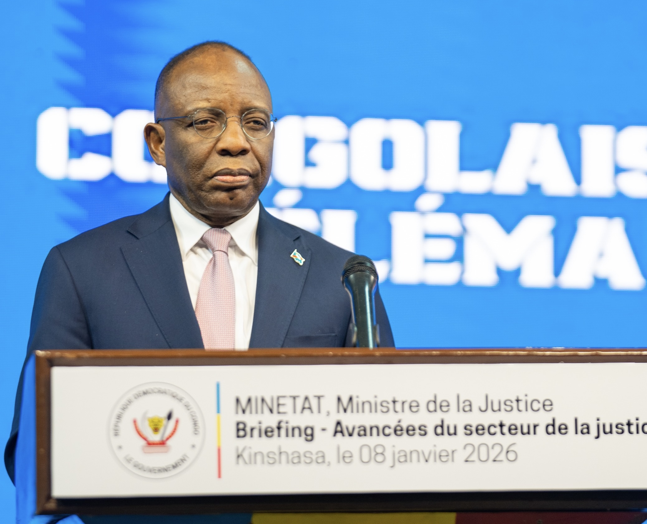 RDC : Ngefa promet une justice « implacable » contre les dérives sur les réseaux sociaux