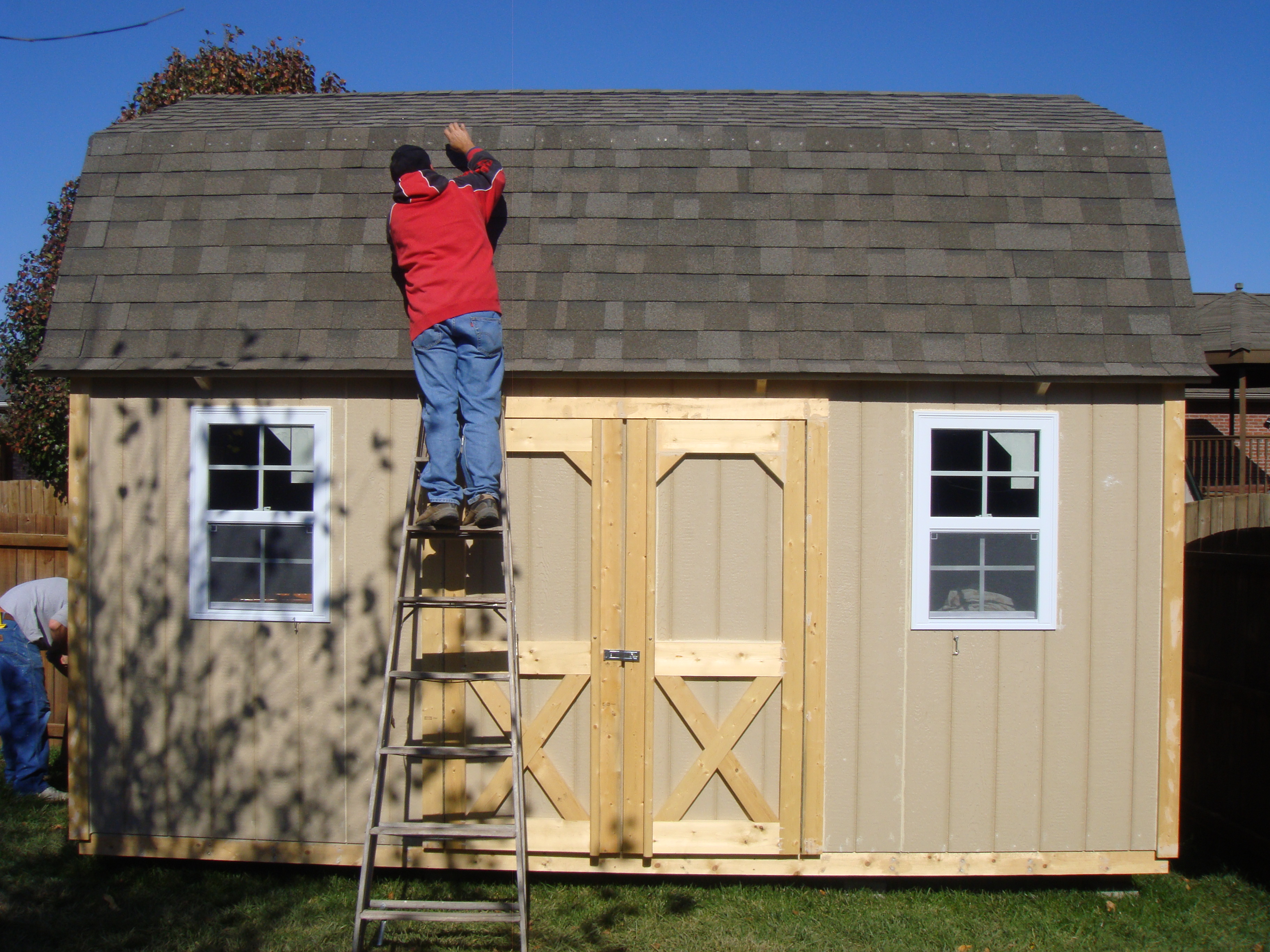 12x16x13 7'sidewalls Barn #2