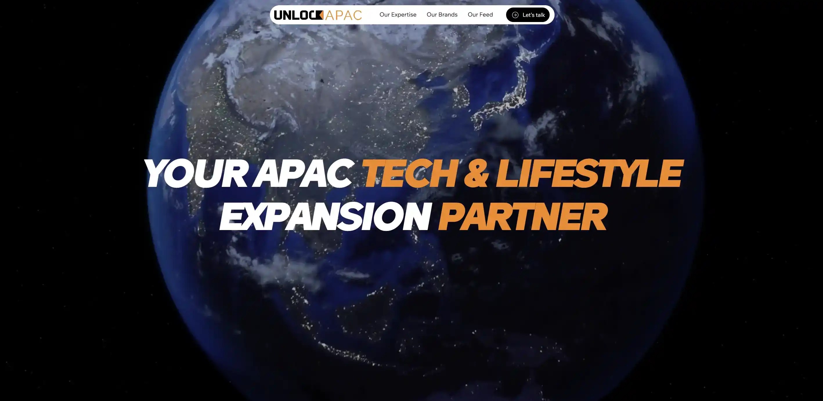 Unlock APAC website screenshot
