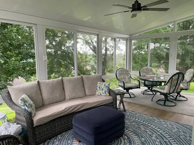 Raised Sunroom Interior