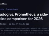 Datadog Vs Prometheus A Side By Side Comparison For 2026 Better