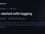 Get Started With Logging Better Stack Documentation