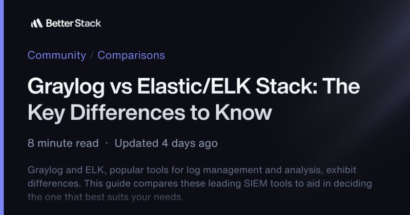 Graylog Vs Elastic Elk Stack The Key Differences To Know Better - Best Landscape Backgrounds in 8K