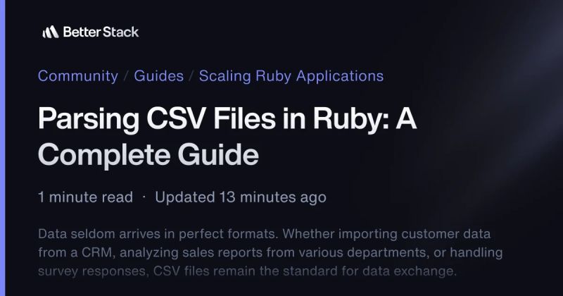 Ruby Csv Parsing Alchemists - Professional 8K City Designs | Free Download