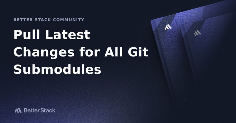 How To Pull Latest Changes For All Git Submodules - Premium Light Art Gallery - 4K