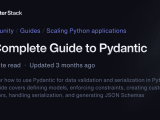 A Complete Guide To Pydantic Better Stack Community