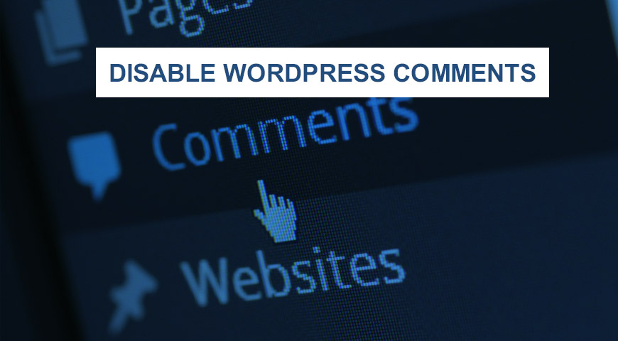 They allow for direct interaction between the creator and visitor. How To Disable Wordpress Comments Betterstudio