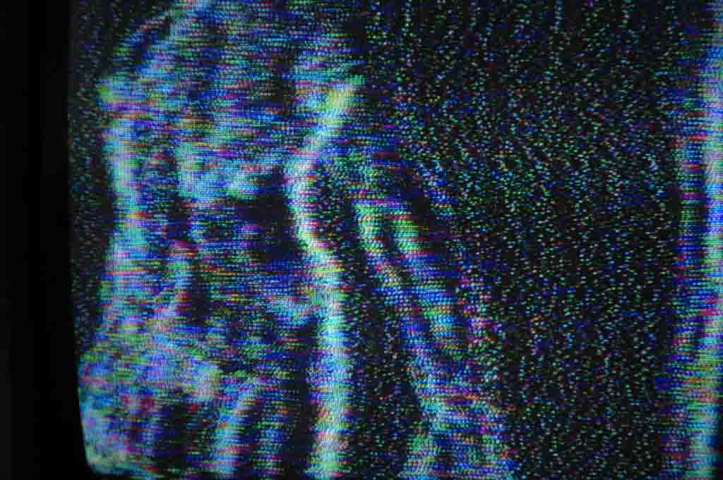 Talking Man, 2007, C-Print, Leuchtkasten, Maße 30 x 30 x 10 cm