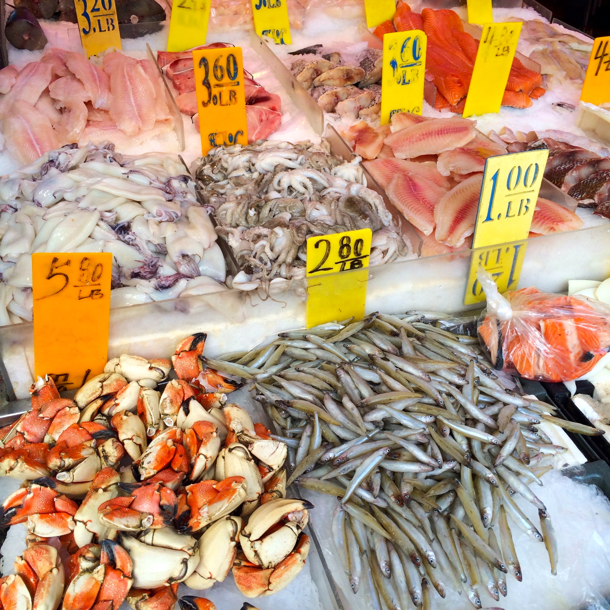 Chinatown delectables.