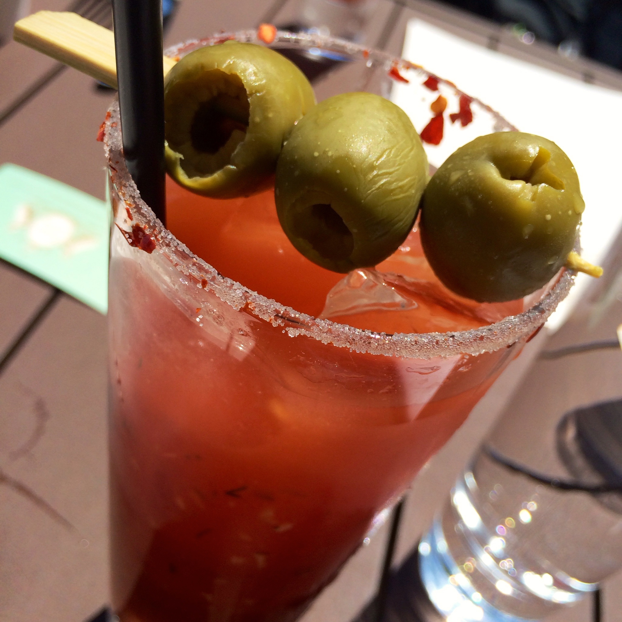 Beau Monde Bloody Mary from Tavern on the Green.