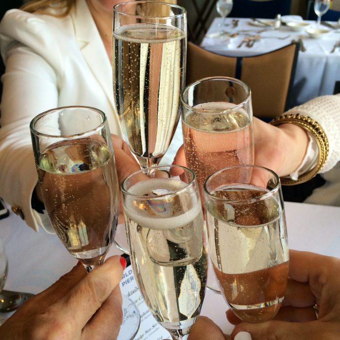 Eating in New York City.