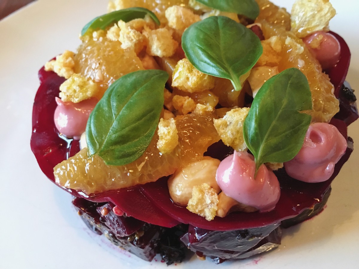 Beet salad from Enoteca