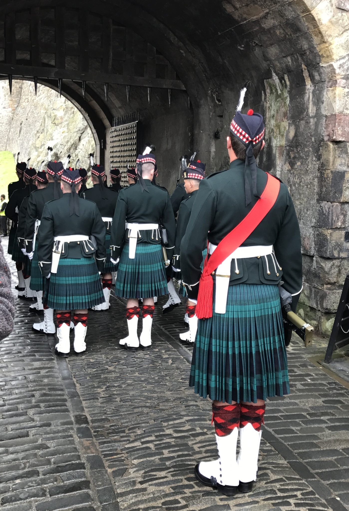 High tea at Edinburgh Castle