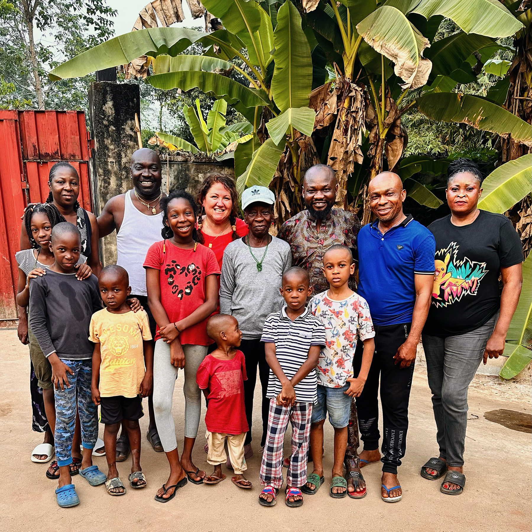 Christmas in an Igbo village, Umuimee, Okpofe, Imo State, Nigeria