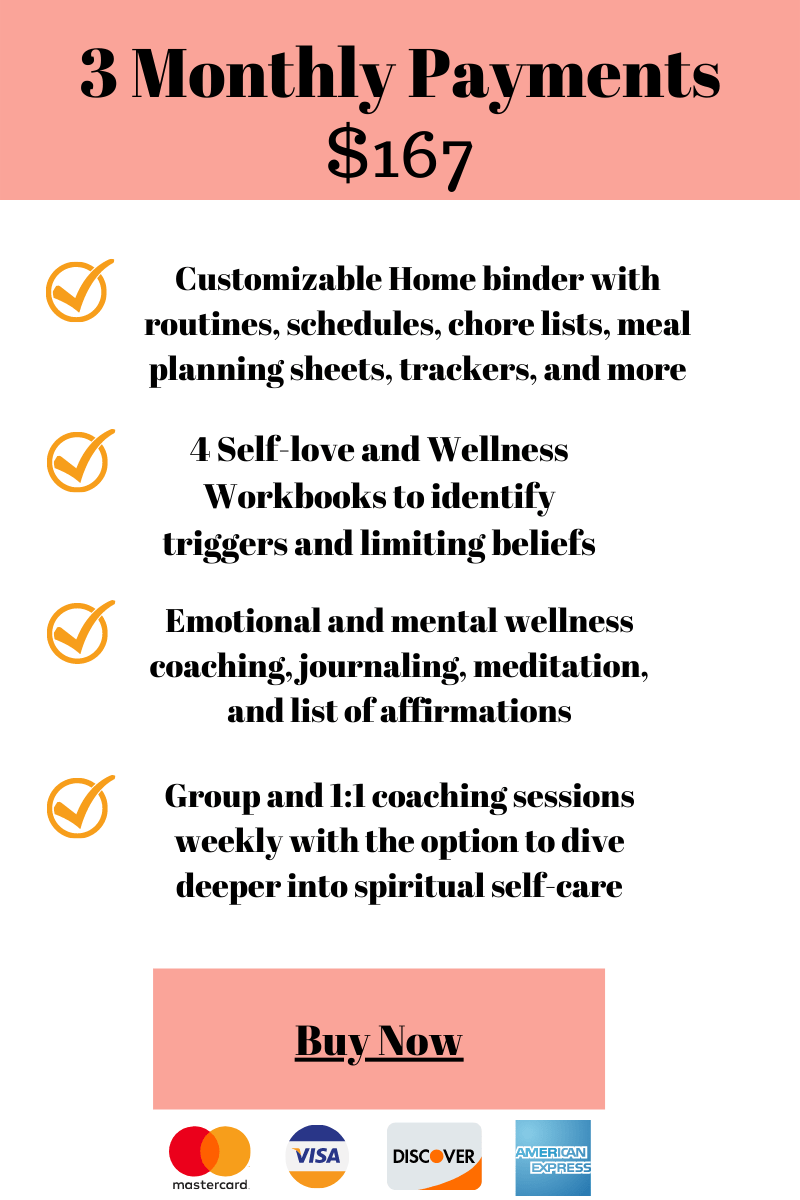 mommy wellness program monthly payments 167