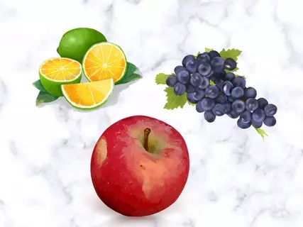 葡萄養樂多蘋果汁