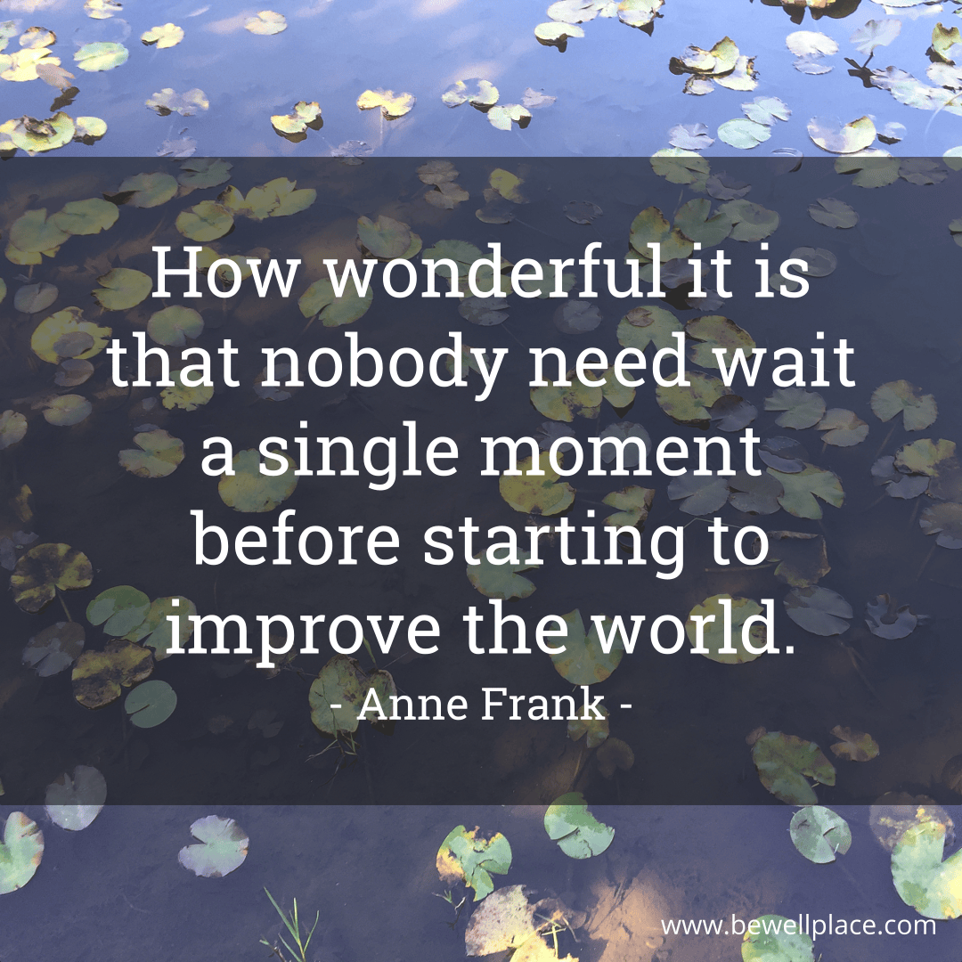 Improve The World - Anne Frank - Facebook