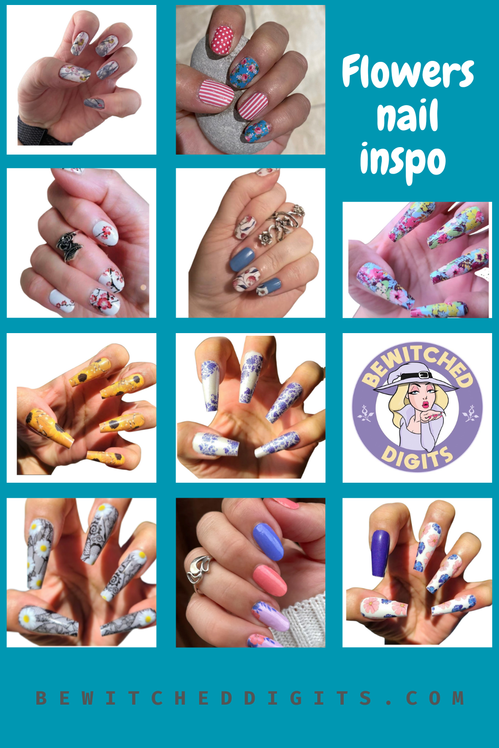 Flawless floral nails for Spring!