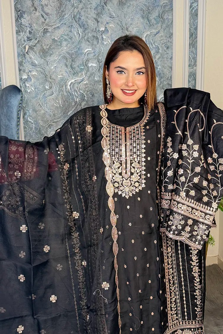 Alternative view of Sararahh Stitched 3-piece(Black)