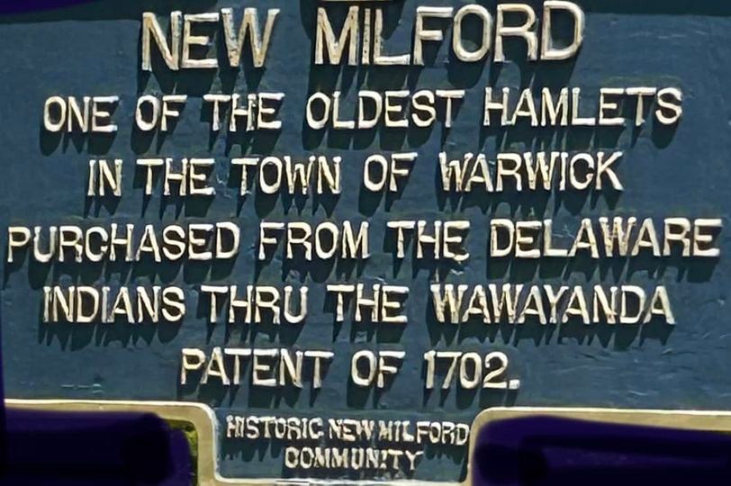 New Milford, NY, historical marker.