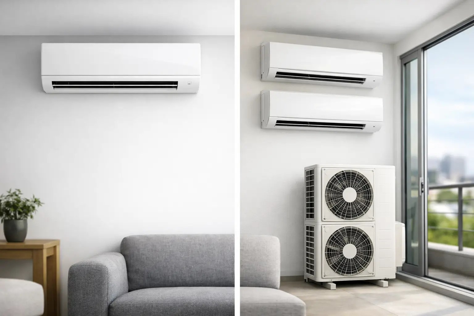 Single Split vs Multi Split Aircon