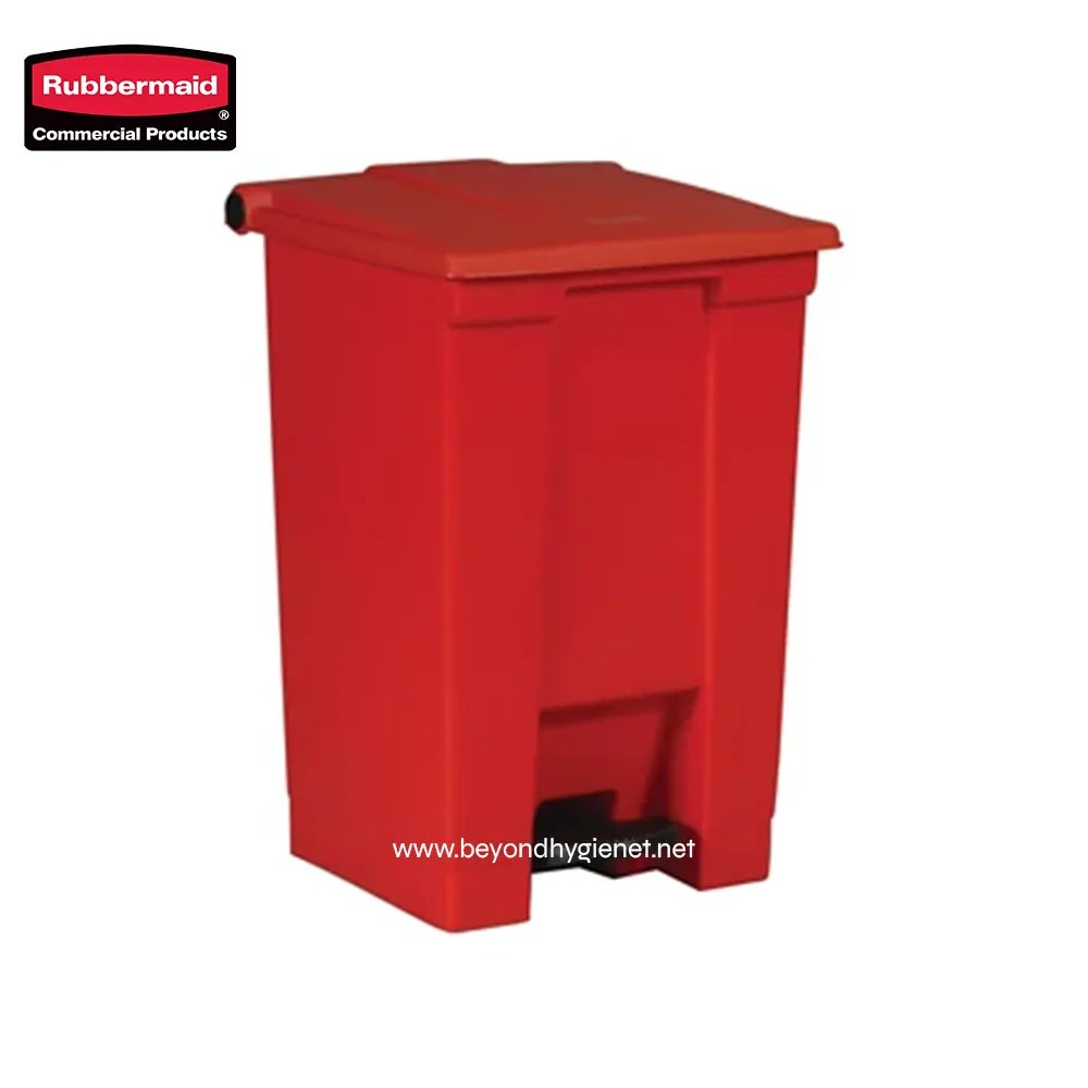 LEGACY STEP-ON CONTAINER 12 GAL RED