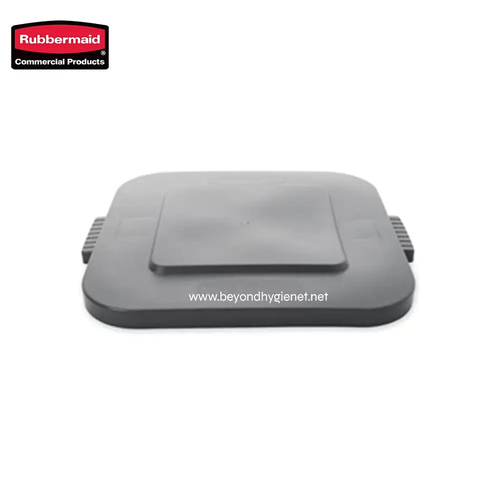 BRUTE® 28 GAL SQUARE LID GRAY (FITS FG352601)