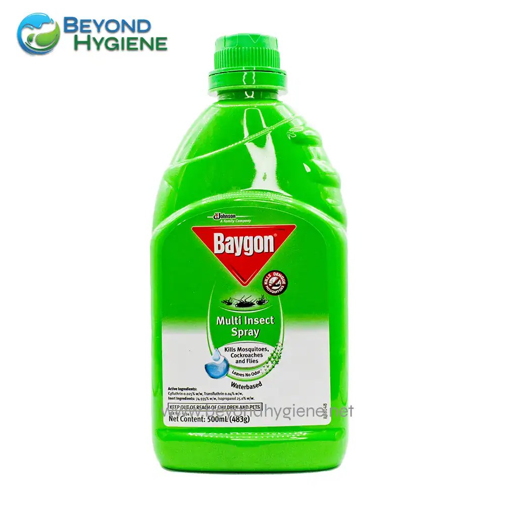 Baygon Mutli Insect Spray Water Based 500ml